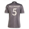 Camisola Real Madrid Bellingham 5 Homen Equipamento 3ª 24/25